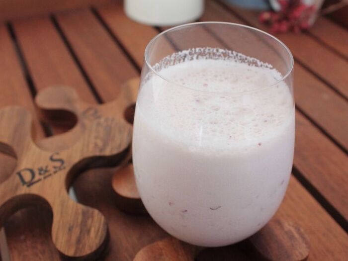 アレンジレシピ<シードレスグレープ スムージー>