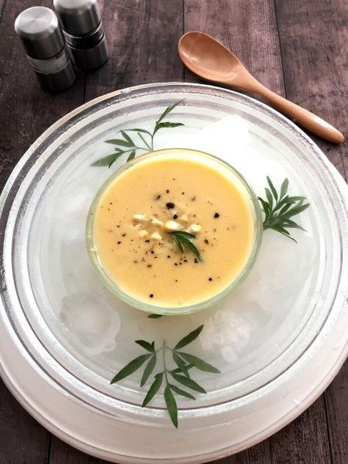 食欲がないときでも!つめたく冷やしてトウモロコシのスープ