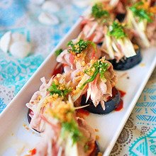 おもてなしにも☆ピリ辛大人の一口冷しゃぶサラダ