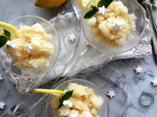 卵白が決め手!ふんわり口どけイタリアンなレモンシャーベット