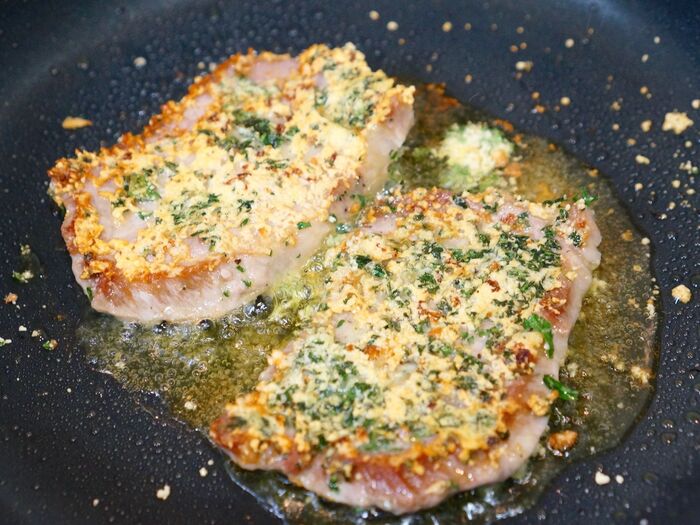 裏返しも同じ様に焼く