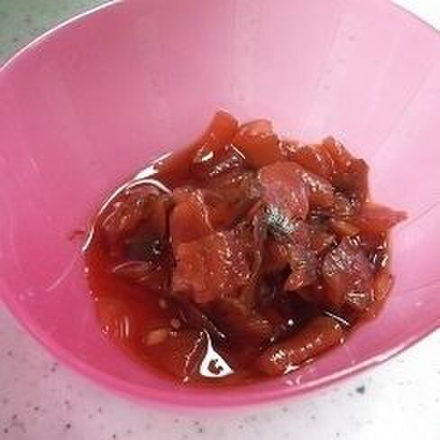 ☆を混ぜておく