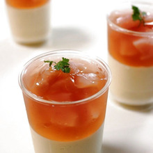 ふるふる桃ゼリー★チーズババロア