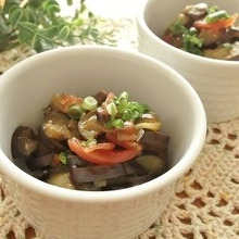 やみつき!おつまみにもおかずにも♪ガリ福ナス