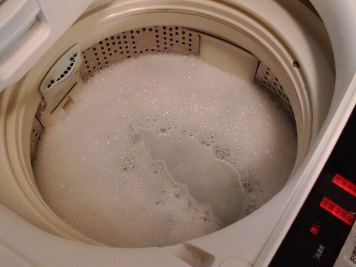 オキシクリーンの使い方(洗濯槽編)