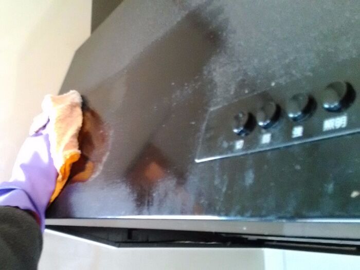 オキシクリーンの使い方(キッチンの換気扇フード編)