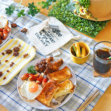 100均グッズで楽しもう♪夏に嬉しい☆ひまわりテーブルコーディネート