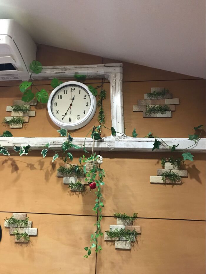 カントリー風な壁♪