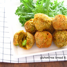 かぼちゃと枝豆のスパイシーコロッケ