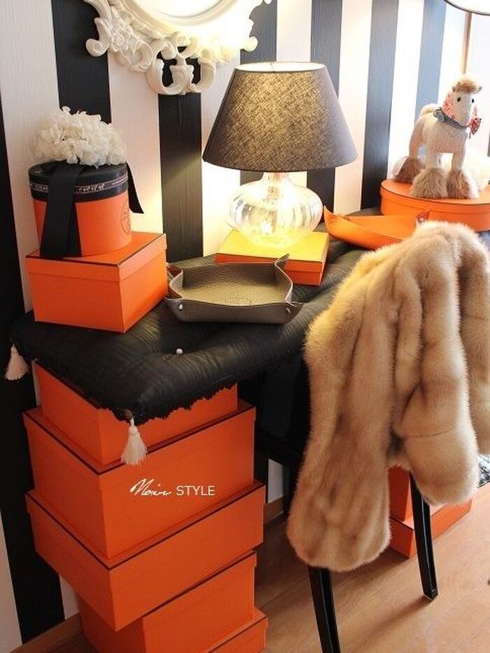 脚は簡単に空き箱を利用する