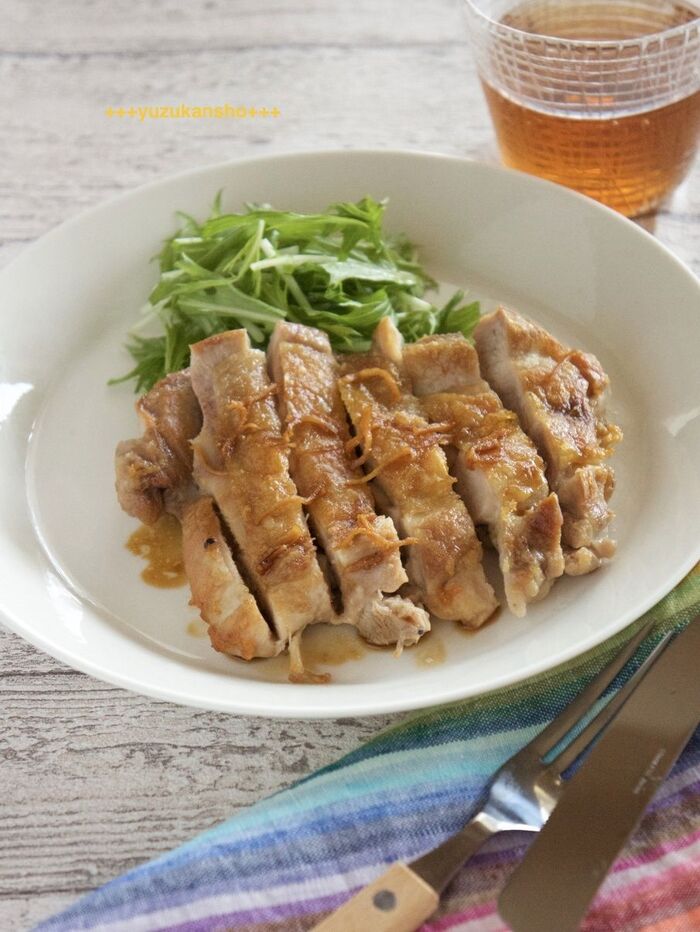 ジンジャーチキンステーキ