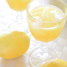 大人のソフトドリンク♡フレッシュレモン果汁のオレンジジュース割り♪