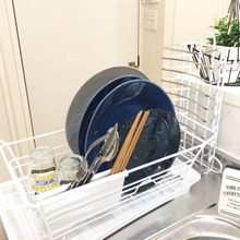 キッチンの水切りカゴをラクール&ニトリでコンパクトに♪