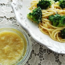 白だしを加えた我が家のアーリオ・オーリオソース