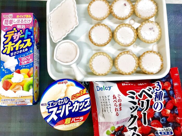 【工程】④盛り付け材料