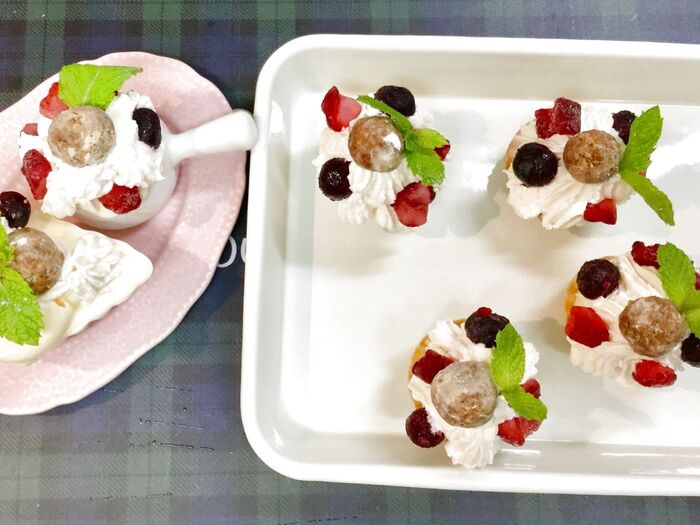 【工程】⑧冷凍庫で冷やし固める