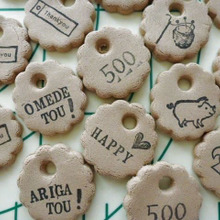 セリア/いっぱい飾ろう!木かるねんどでクッキーモチーフ