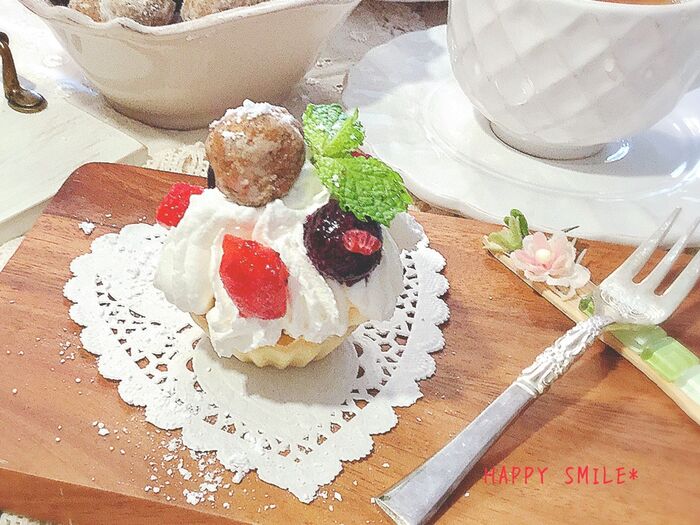 チョコっとおもてなし☆宝石プチタルト♡