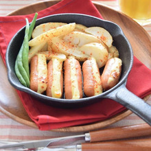 スキレットで簡単♡スパイスプラスで勝手にチョリソー♪