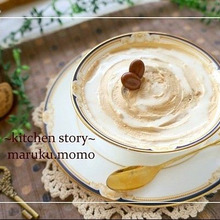 簡単*本格的!ふわふわカプチーノ風コーヒーケーキ♪