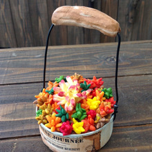 夏休みの工作にもOK♪樹脂粘土✖️木かるねんど✖️リメ缶で多肉植物プランター!