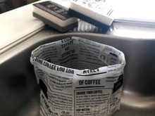 三角コーナーがいらない! 自立して男前な水切りごみ袋