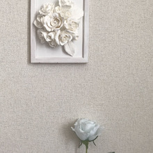 ねんどのバラの額縁インテリア