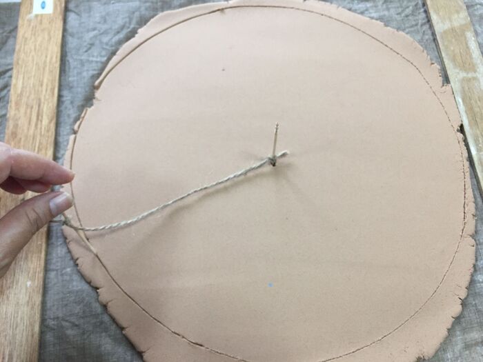 大きな丸を取る方法