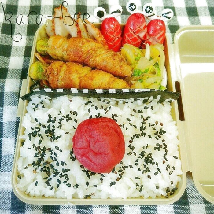 お弁当の隙間にも