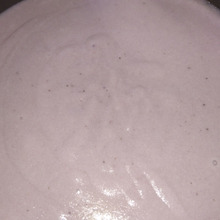 Crème Vichyssoise au violette シャドークイーンのヴィシソワーズ