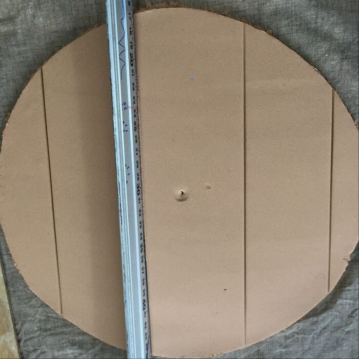 定規で線を入れる