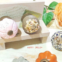 木かるねん土とペットボトルキャップで作る!自分好みの引き出し用つまみ♡