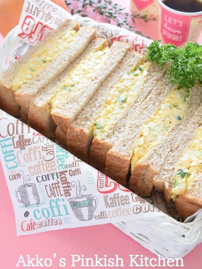 美味にハマる!マヨゆずぽん酢タルタルサンド♪