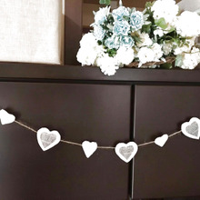 石粉粘土とワックスペーパーで作る香り付きガーランド