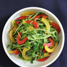 高コスパ・簡単・美味しい「豆苗ナムル」。