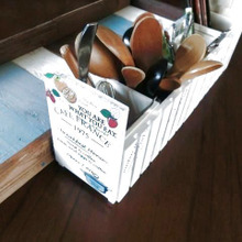 ダイソー人気のポタジェシリーズ!嬉しい♡シンデレラフィット!見せる収納*カトラリースタンド♪