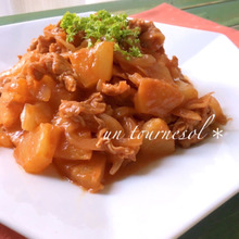 血行促進効果‼パパッと簡単♪トロピカルポークケチャップ