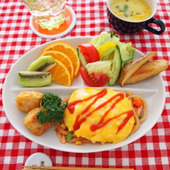 大人も子供も大好き!夏うどん「お子様ランチうどん」