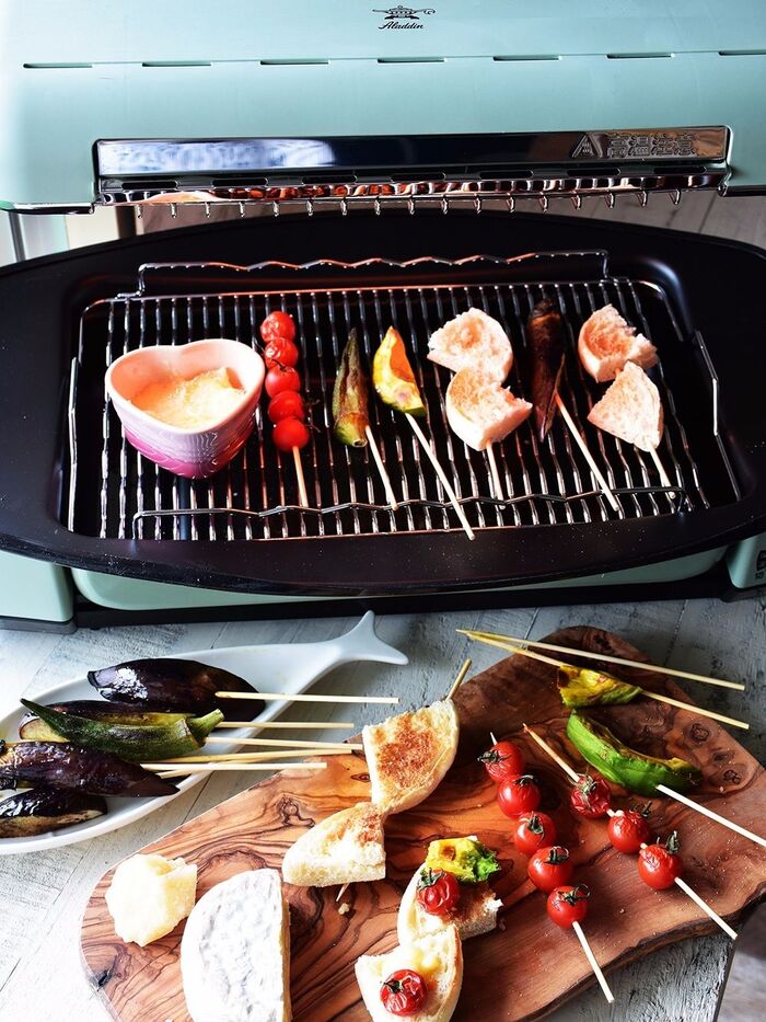 夏休みのごはんが楽々!アラジングラファイトグリラー
