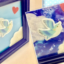 プラ板を使ってセル画風作品を作ってみよう