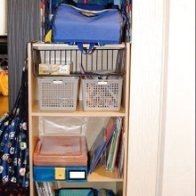 子どもが学校準備を自分で♪ランドセル&教科書収納