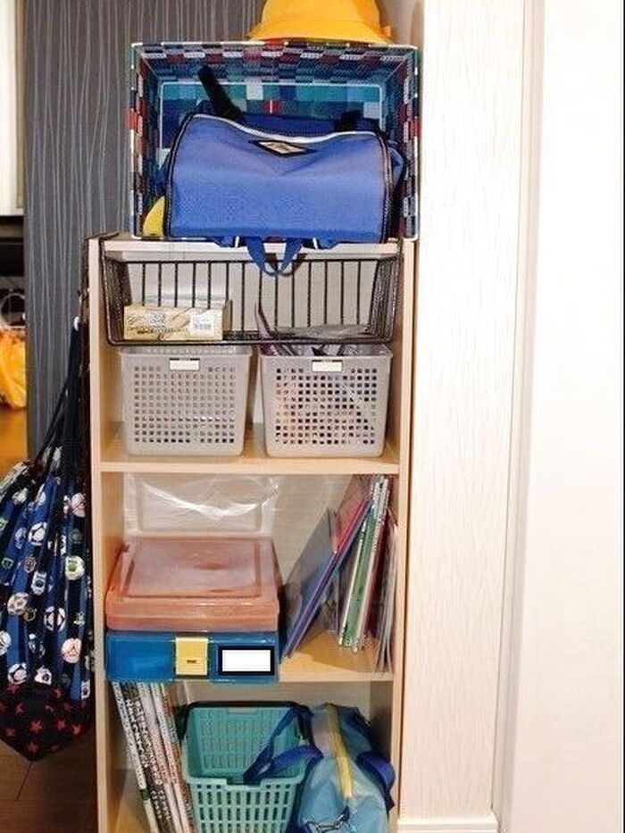 子どもが学校準備を自分で♪ランドセル&教科書収納