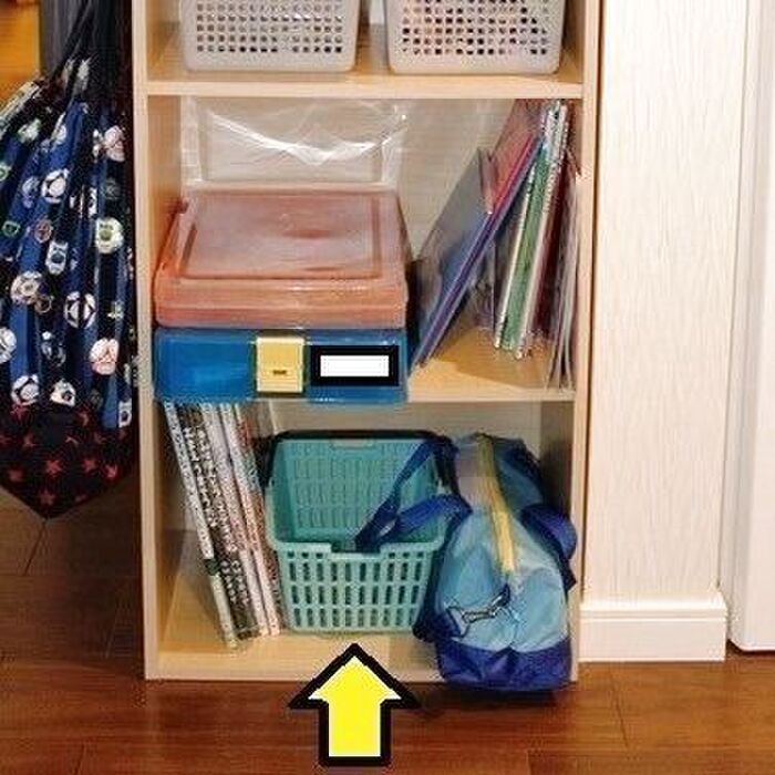 お着替えカゴの設置