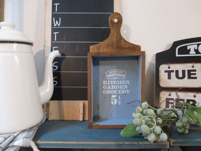 フックをつけずにそのまま飾ってもかわいい♪