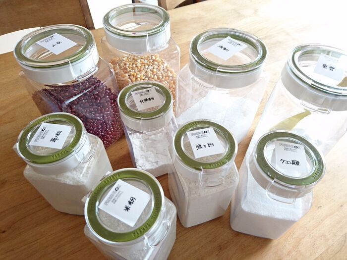 中身が書けるシールがついていてGood!