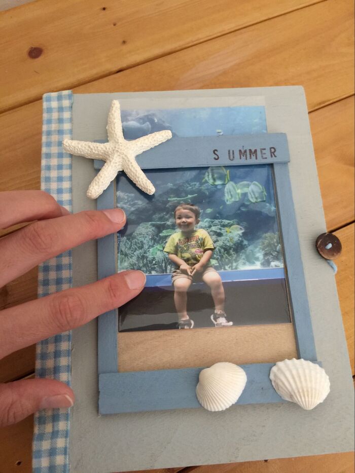 ●写真を入れて完成です♪