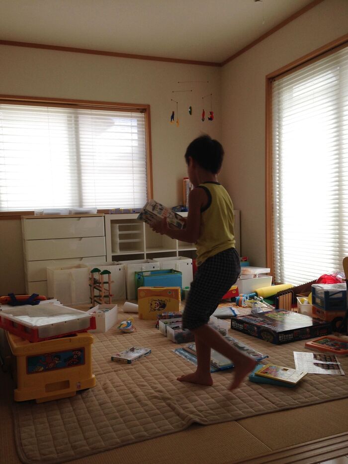 片づけステップ① 全て出す