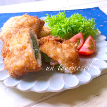 食欲増進に!安くてガッツリ☆鶏むねの梅はさみカツ