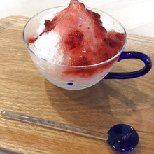 果肉たっぷりかき氷