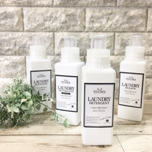 セリアのランドリーボトル×ベルクロッシュキッドの人気ラベルでお洒落に♡